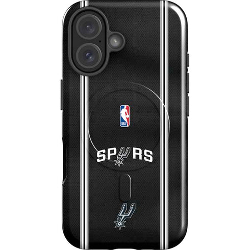 NBA San Antonio Spurs Jersey iPhone 16 Magsafe Impact Case